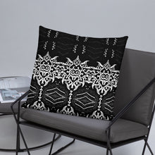 Load image into Gallery viewer, Black and White Throw Pillow - iVibe Art