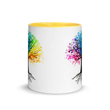 Load image into Gallery viewer, Colorful Paint Splatter Tree Mug - iVibe Art