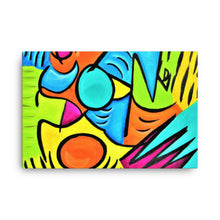 Load image into Gallery viewer, "Glee" Abstract Painting print - iVibe Art