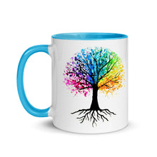 Load image into Gallery viewer, Colorful Paint Splatter Tree Mug - iVibe Art