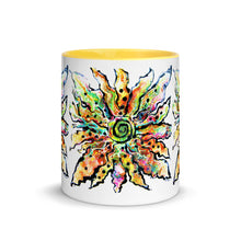 Load image into Gallery viewer, Colorful Abstract Flower Mug - iVibe Art