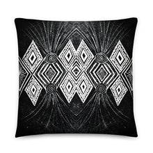 Load image into Gallery viewer, Black and White Design Pillow - iVibe Art
