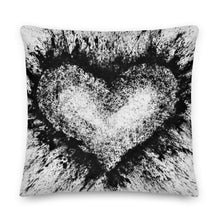 Load image into Gallery viewer, Paint Splatter Heart Pillow - iVibe Art