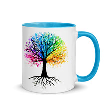 Load image into Gallery viewer, Colorful Paint Splatter Tree Mug - iVibe Art