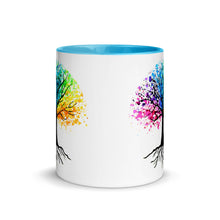 Load image into Gallery viewer, Colorful Paint Splatter Tree Mug - iVibe Art