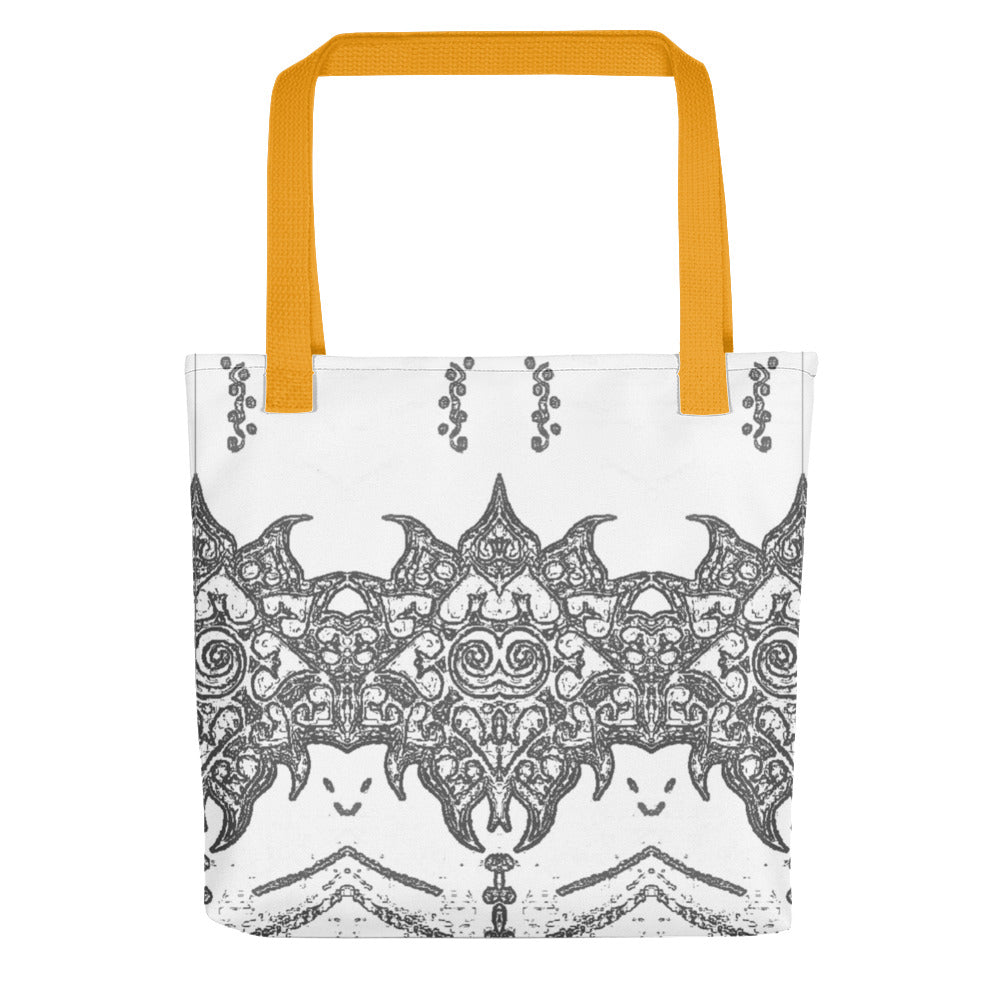 Tote bag Bey in tela con logo stampato