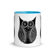 Load image into Gallery viewer, Black and White Owl Mug - iVibe Art
