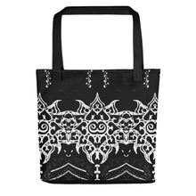 Load image into Gallery viewer, Black and White Tote bag - iVibe Art