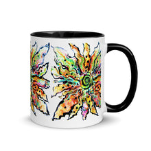 Load image into Gallery viewer, Colorful Abstract Flower Mug - iVibe Art