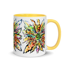 Load image into Gallery viewer, Colorful Abstract Flower Mug - iVibe Art