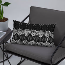 Load image into Gallery viewer, Black and White Throw Pillow - iVibe Art