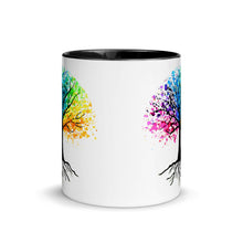 Load image into Gallery viewer, Colorful Paint Splatter Tree Mug - iVibe Art