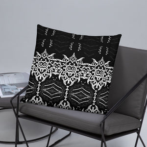 Black and White Throw Pillow - iVibe Art