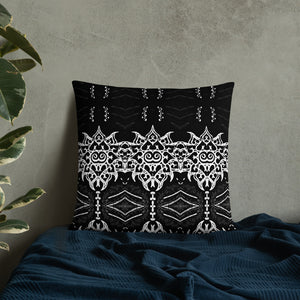 Black and White Throw Pillow - iVibe Art