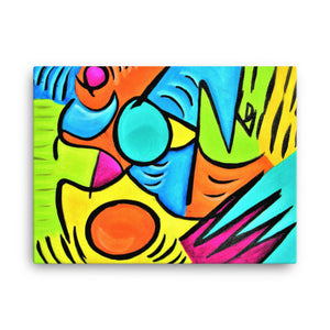 "Glee" Abstract Painting print - iVibe Art