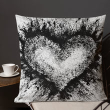 Cargar imagen en el visor de la galería, Paint Splatter Heart Pillow - iVibe Art
