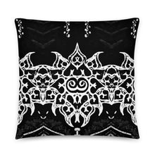 Load image into Gallery viewer, Black and White Throw Pillow - iVibe Art
